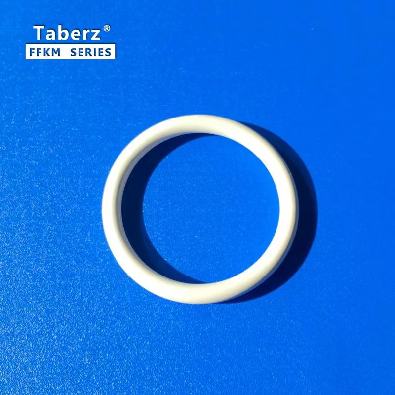 White perfluoroether O-ring